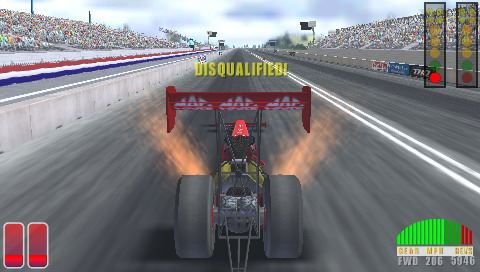 NHRA Drag Racing: Countdown to the Championship screenshot 3 for PSP